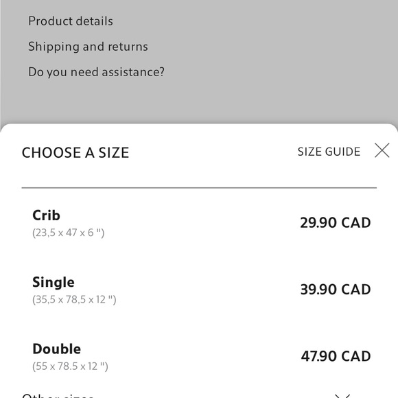 Zara Home Clover Print Crib Sheets - Picture 5 of 5